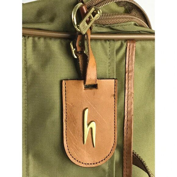 Hartmann Luggage Unisex Beige‎ Brown Top Handle Carry On Expandable Shoulder Bag - Picture 13 of 13